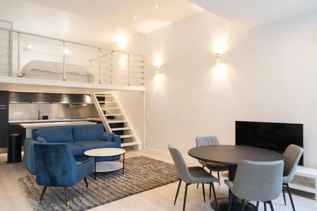 Paris 15Th - Residence Loft Duplex 4 Pers - Metro 0*,